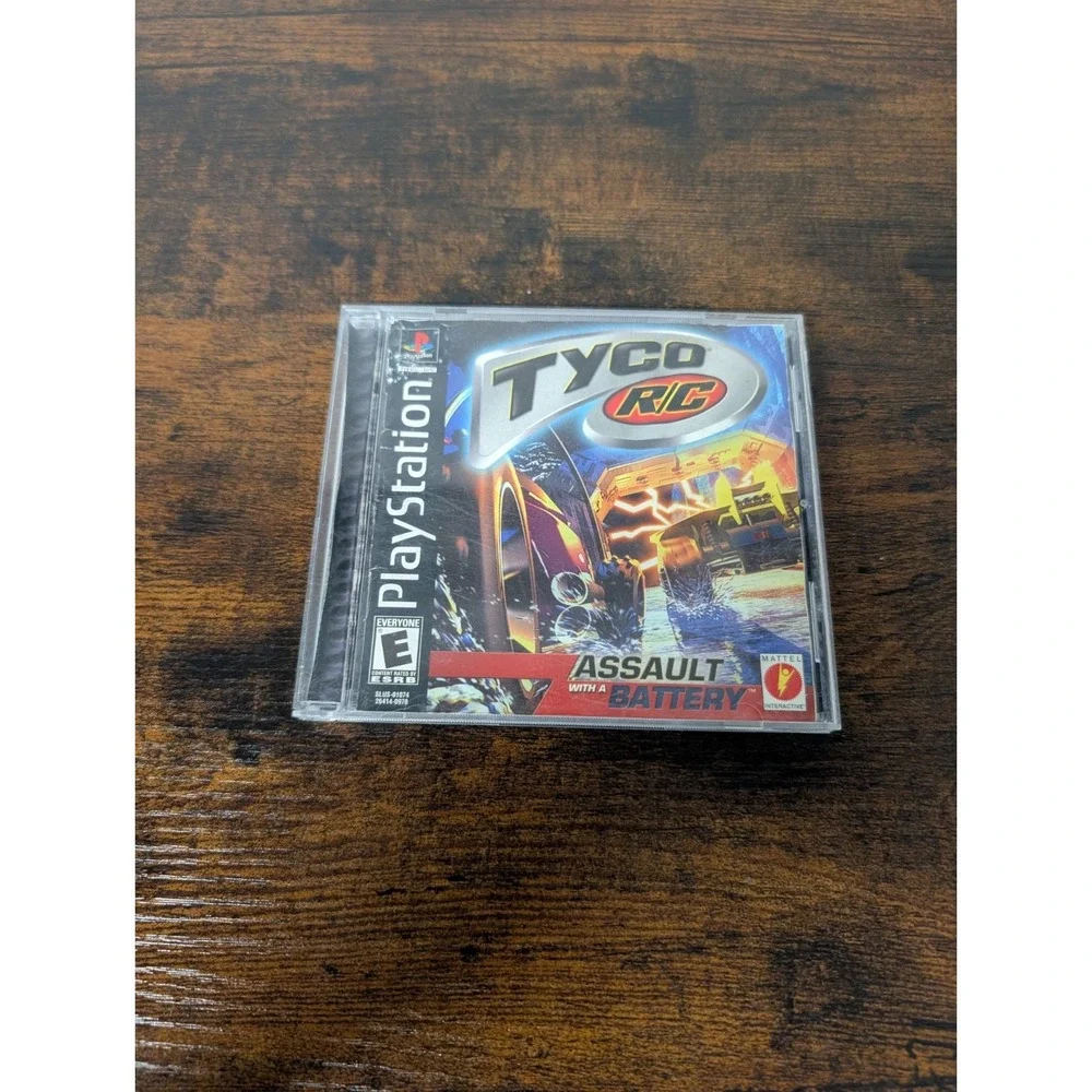 Tyco R/C Assault w/‎ a Battery 2000 Sony PlayStation 1 PS1 Manual